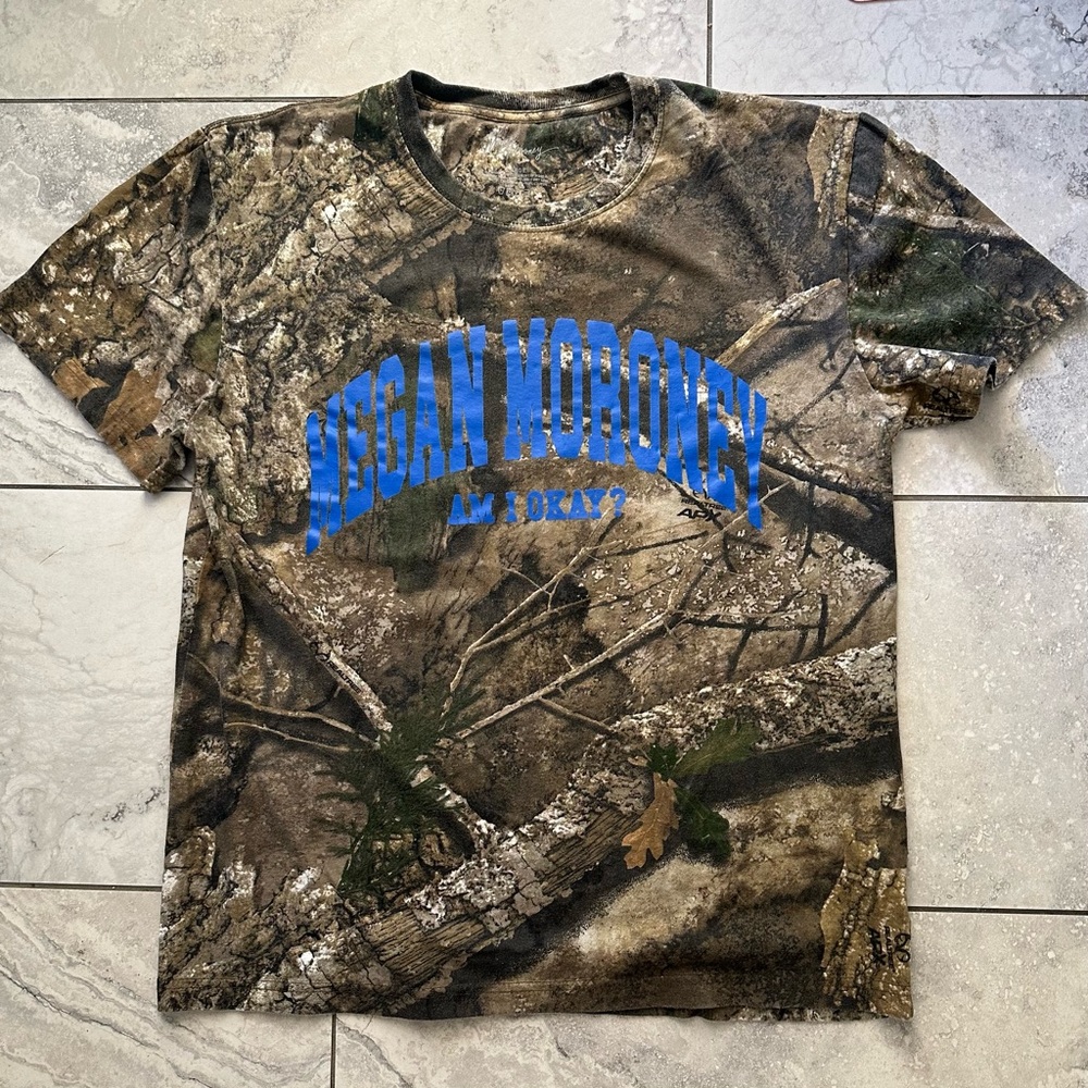 Megan Moroney Am I Okay? Camo Tee